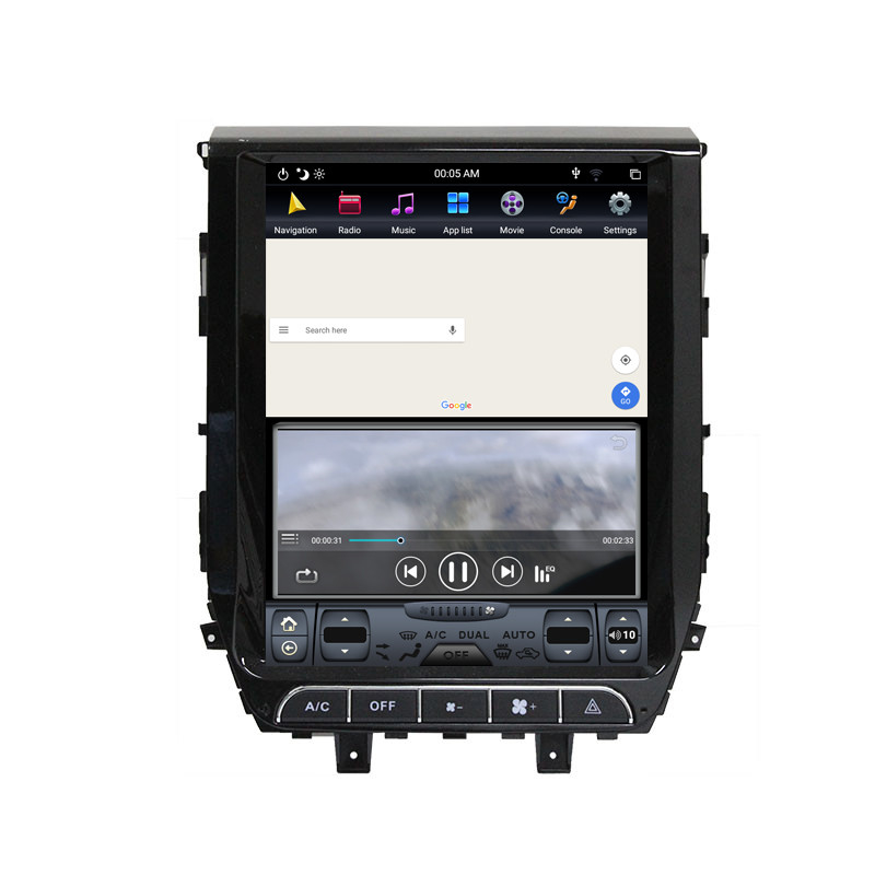 Radioodtwarzacz samochodowy z ekranem dotykowym Android Tesla 128G 12,1 cala Multimedia