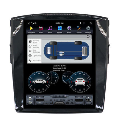 Radioodtwarzacz samochodowy z ekranem dotykowym 64 GB Android 9 dla Mitsubishi Pajero V97 V93