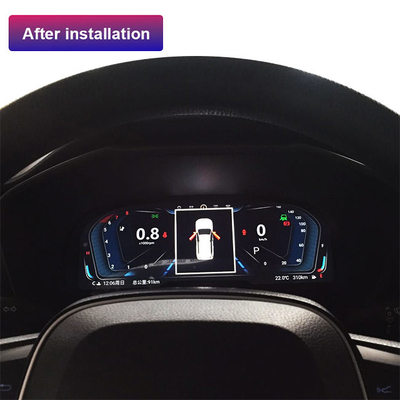 12,5-calowy panel przyrządów LCD IPS RAV4 Toyota Digital Dash