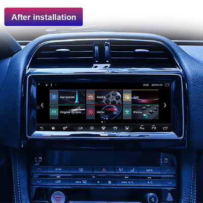Ekran BT Jaguar Xf Carplay Stereo konsola Android 10 128G 10,2 cala