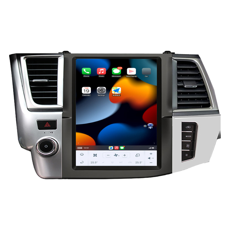 Qualcomm Octa Core Radio samochodowe Android11 ​​dla Toyota Highlander 2014-2021