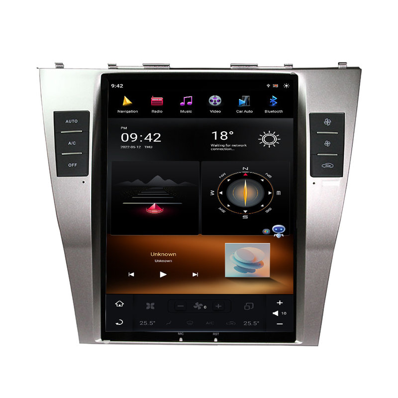 Radio samochodowe 10,4 cala 128G Android 11 dla Toyota Camry 40 2007-2011