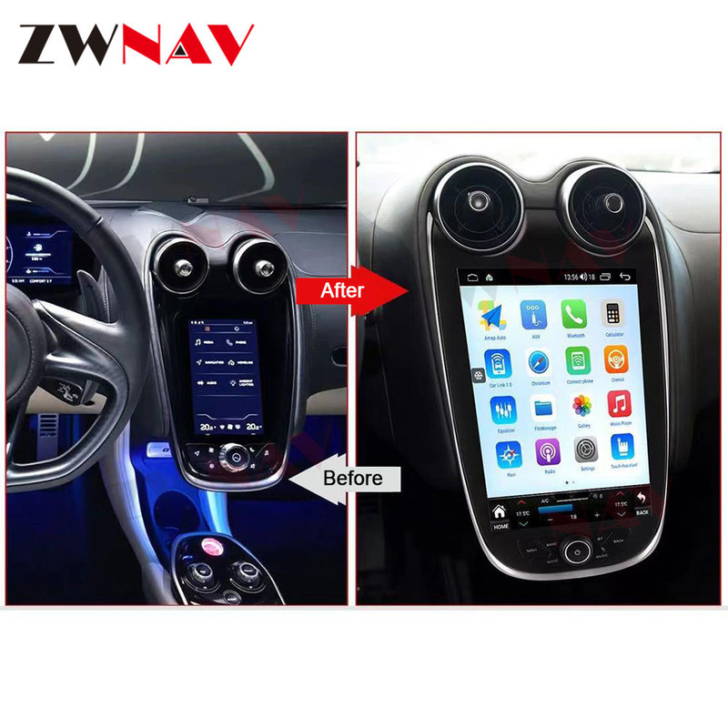 MCLAREN GT Samochodowy radioodtwarzacz stereo Nawigacja GPS Samochodowe odtwarzacze multimedialne