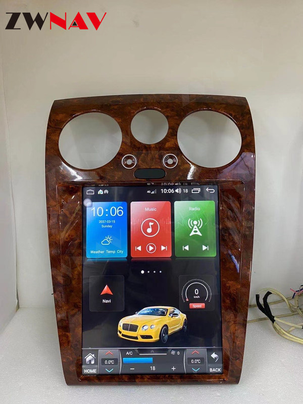 Android 11 Auto jednostka główna nawigacji GPS Carplay Tesla 128 GB dla Bentley