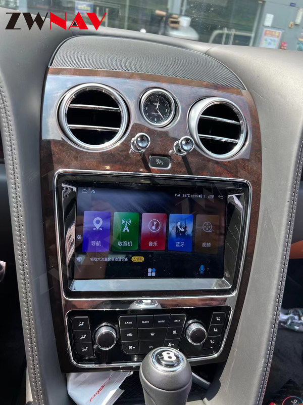 Android 11 Auto jednostka główna nawigacji GPS Carplay Tesla 128 GB dla Bentley
