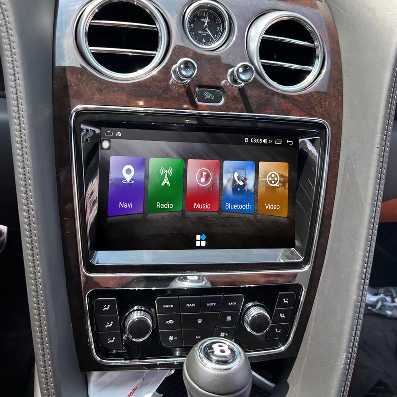Bentley Speeding Car Stereo Radioodtwarzacz GPS Nawigacja LCD Samochodowy odtwarzacz multimedialny