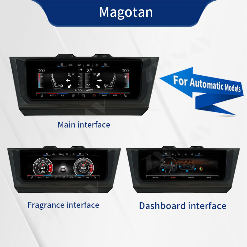 6.9 ''Carplay Radio samochodowe Panel Klimaanlage dla Volkswagena Lavida Bora Golf 7