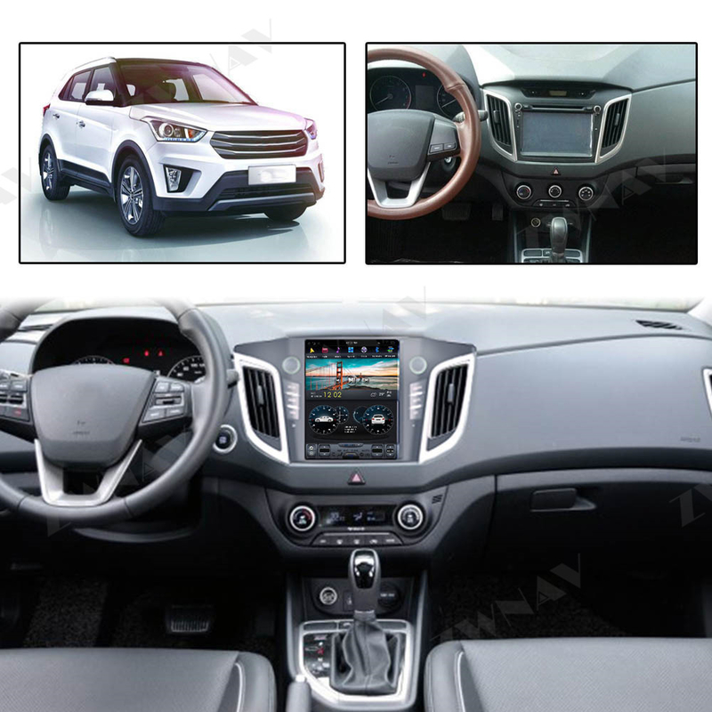 IX25 2014-2018 odtwarzacz multimedialny jednostka główna Radio samochodowe styl Tesla dla Hyundai