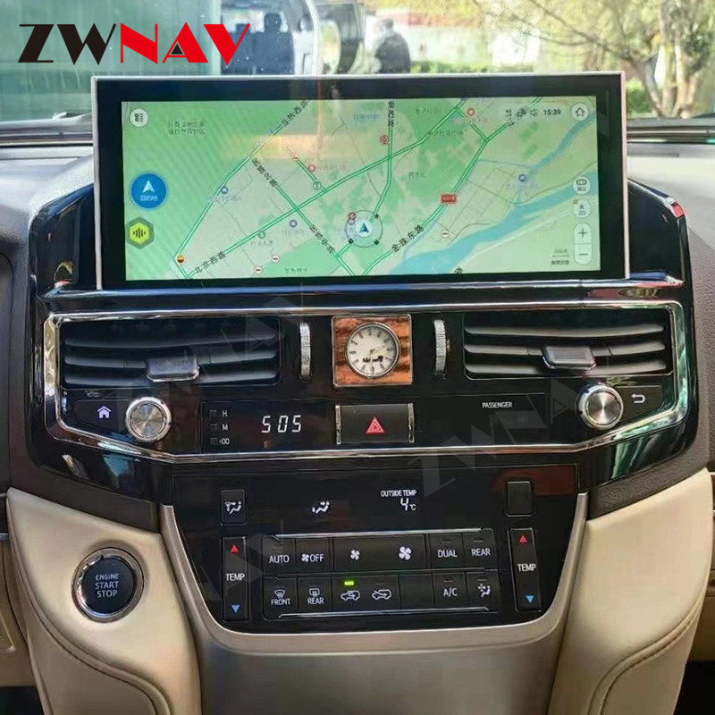 12,3-calowy samochodowy odtwarzacz multimedialny z Androidem dla Toyota LC200 2008-2021