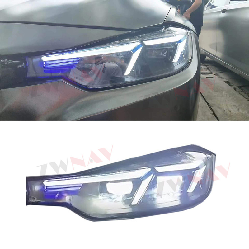 Światło tylne samochodu na lata 2012-2018 BMW BMW serii 3 F30 F35 laserowy montaż reflektorów modernizacja samochodu aktualizacja światła dziennego