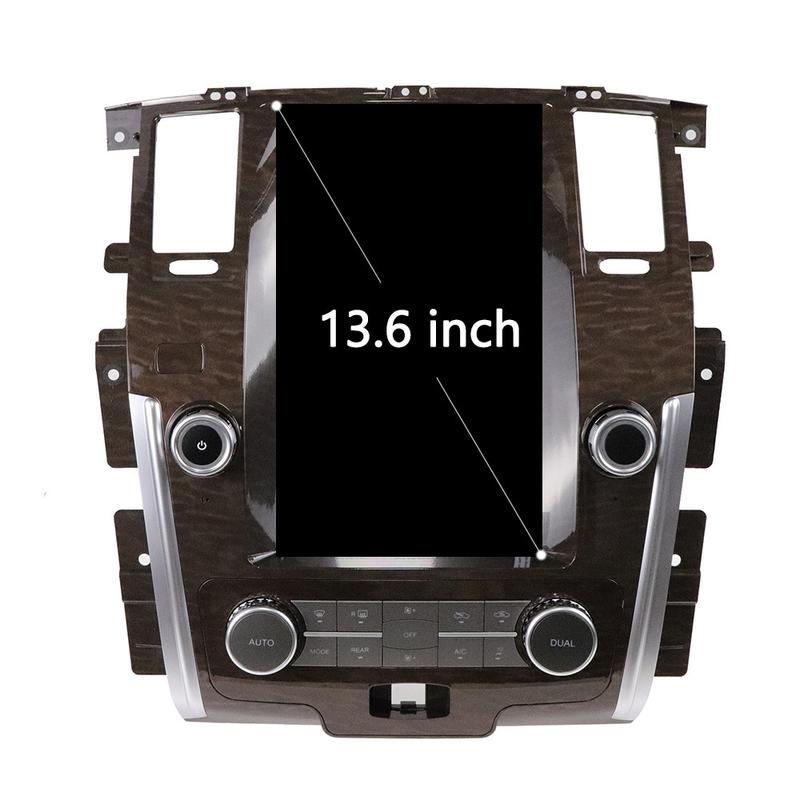 PX6 Android 9.0 Patrol Nissan Sat Nav Ekran dotykowy w stylu Tesli