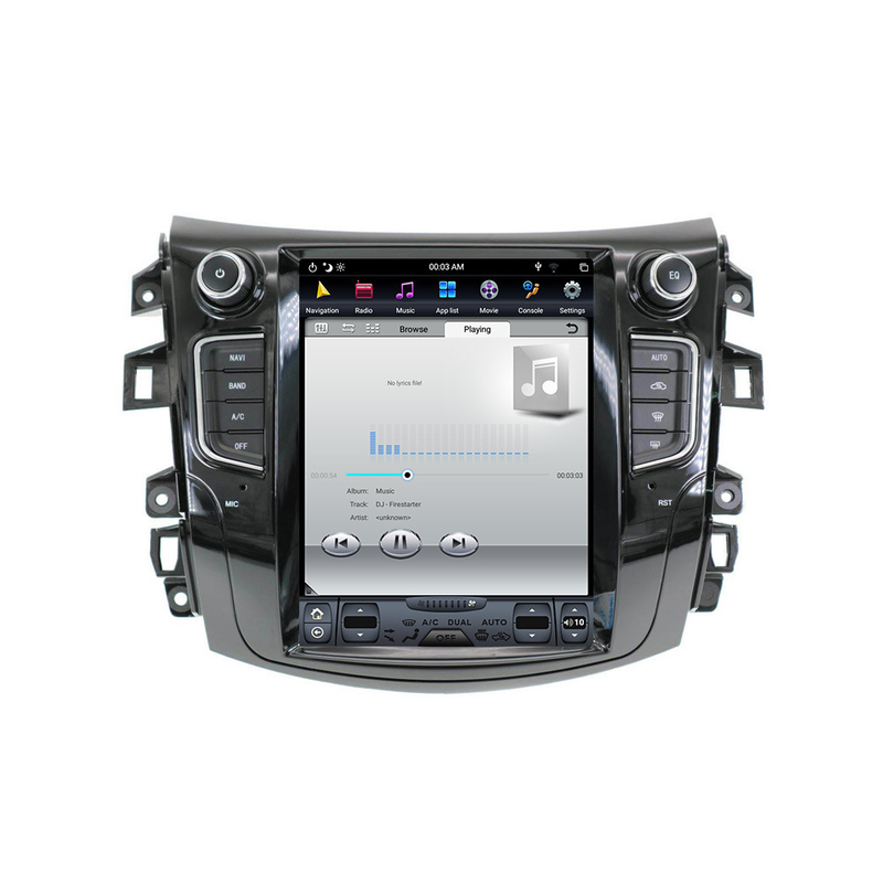 10,4 cala Nissan Navara Np300 Android Radioodtwarzacz Pojedynczy Din Car Stereo z Bluetooth