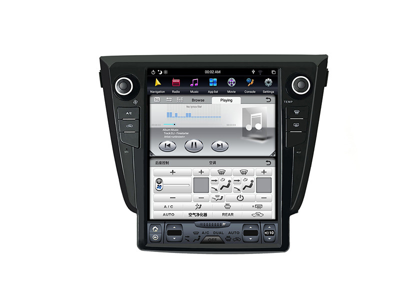 12,1 cala 128G Nissan X Trail Android Radio PX6 Samochodowy odtwarzacz multimedialny z Androidem