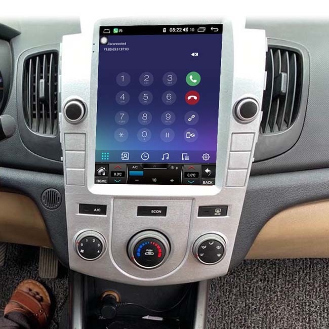 DSP Forte KIA Android Carplay Jednostka główna Tesla Style 8 cali 1280 * 720