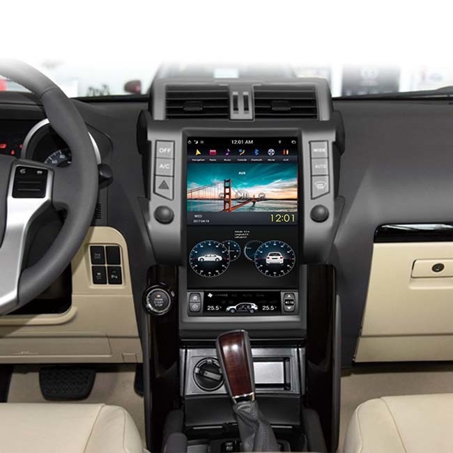 NXP6686 Toyota Prado Jednostka główna Single Din Android Car Stereo 13,6 cala