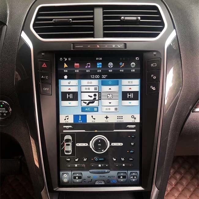 1280x720 Tesla Style Px6 Android Radioodtwarzacz Double Din Car Stereo z Sat Nav