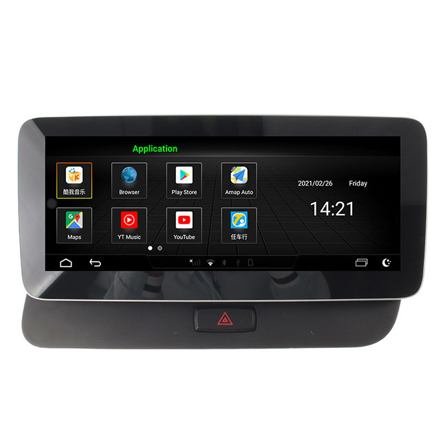 128 GB Q5 AUDI Carplay Android Auto GPS Map 10.25-calowy samochodowy system nawigacji