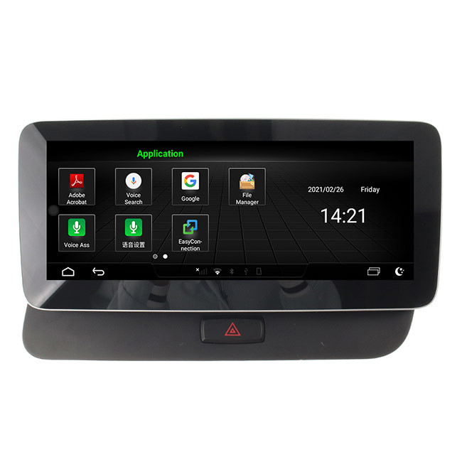 128 GB Q5 AUDI Carplay Android Auto GPS Map 10.25-calowy samochodowy system nawigacji