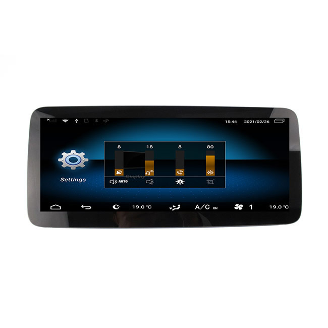 1 Din Jednostka główna Mercedes Slk Android 10.0 Odtwarzacz multimedialny Samochodowe stereo 64 GB