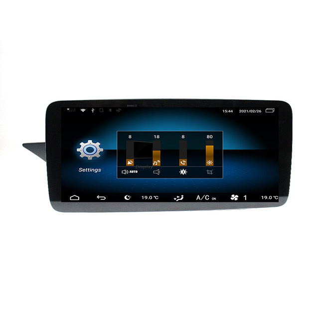 12,3 cala Mercedes Benz Radioodtwarzacz Pojedynczy Din Android 10.0 45V Samochodowe radio GPS