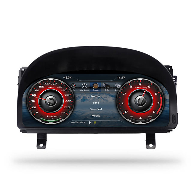 1920 * 720 12,3 cala Samochodowy panel przyrządów LCD dla Toyota Alphard 20 2008 2014