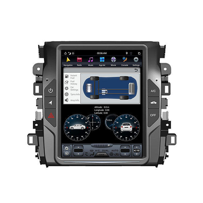 10,4 cala Honda Android Radioodtwarzacz 1280*800 Nawigacja GPS Stereo