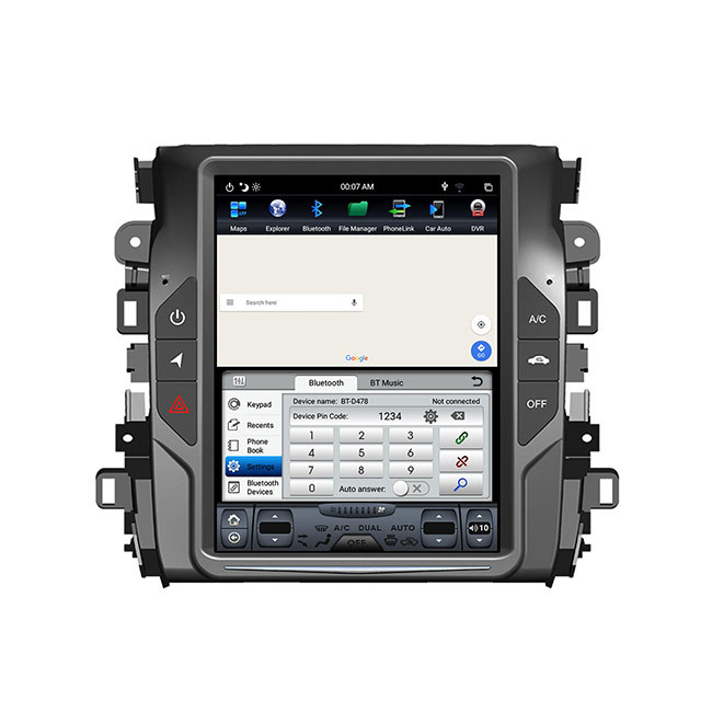 10,4 cala Honda Android Radioodtwarzacz 1280*800 Nawigacja GPS Stereo