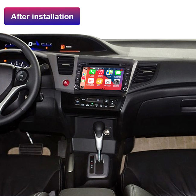 PX5 PX6 Radioodtwarzacz Podwójny Din Car Stereo dla Honda Civic 2012 2015