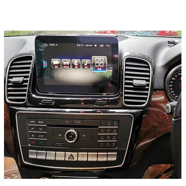 8,8-calowy Android Dvd Car Stereo Single Din 64 GB dla Benz GLS 2016