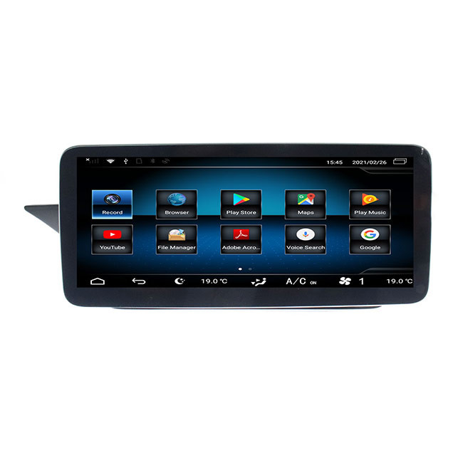 Radioodtwarzacz samochodowy Bluetooth 5.0 Mercedes Android 12,3 cala 64 GB Radio samochodowe Odtwarzacz DVD