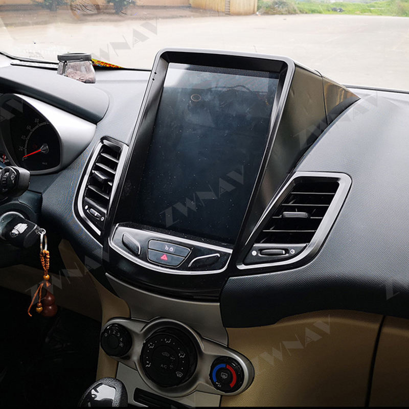 10,4 cala Android Auto Head Unit Nawigacja radiowa Android 10 Carplay dla Ford Fiesta